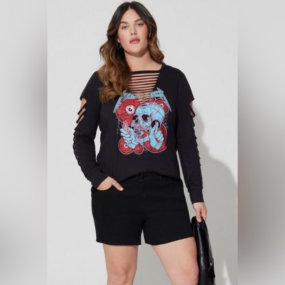 ☠️ Metallica 🎸 top size 2 Torrid - Picture 2 of 4